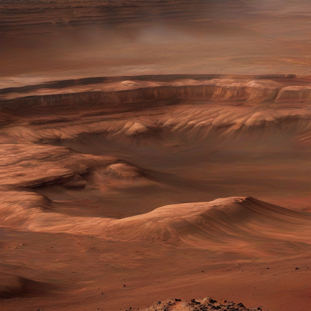 Illustration of From Dust to Discovery: Martian Geology and Its Clues About Planetary Evolution