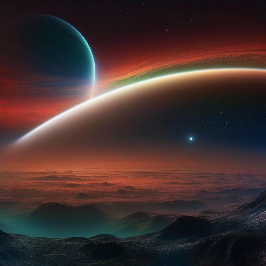 Illustration of Webb Telescope Discovers Water Vapor on Distant Exoplanet