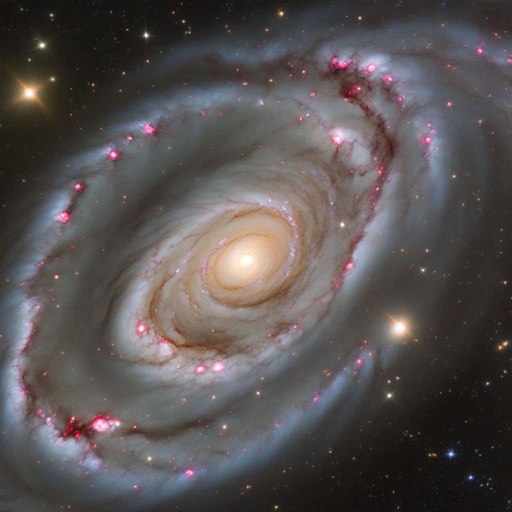 Stunning Spiral Galaxy - NASA Space Discovery